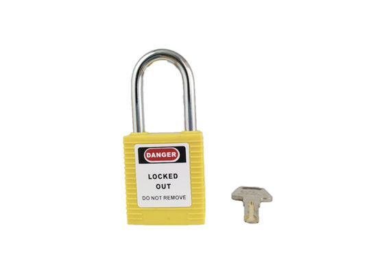 38mm Steel Shackle ABS slot lichaam OEM Safety Lock-hangsloten