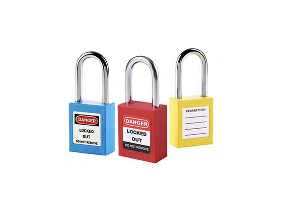 38mm Steel Shackle ABS slot lichaam OEM Safety Lock-hangsloten