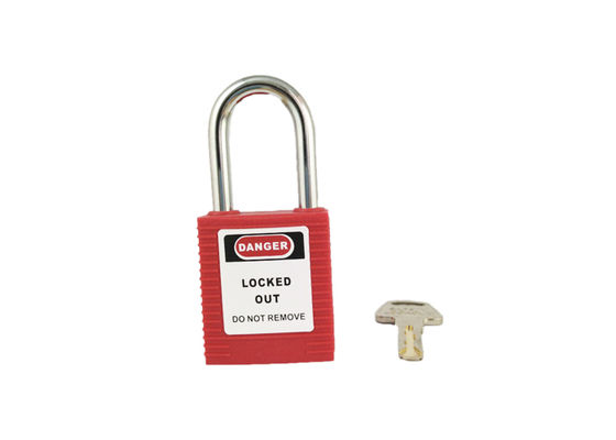 38mm Steel Shackle ABS slot lichaam OEM Safety Lock-hangsloten