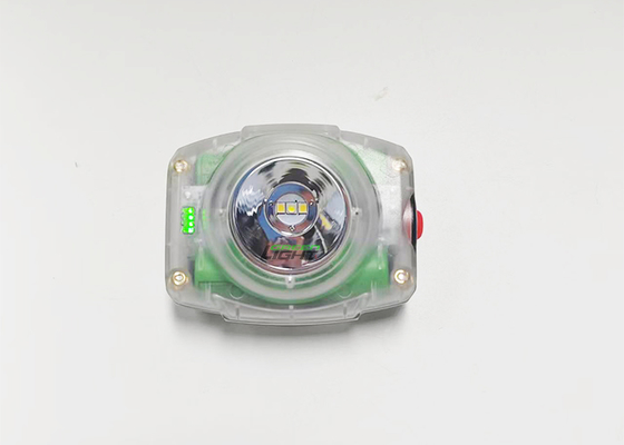 Krachtige Mini Mijnwerker Koplamp 3.5Ah 13000lux Helm Licht Ondergrondse Mijnwerker Cap Lamp 149g