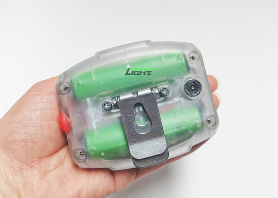 Krachtige Mini Mijnwerker Koplamp 3.5Ah 13000lux Helm Licht Ondergrondse Mijnwerker Cap Lamp 149g