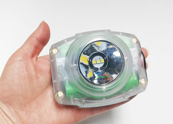 Krachtige Mini Mijnwerker Koplamp 3.5Ah 13000lux Helm Licht Ondergrondse Mijnwerker Cap Lamp 149g