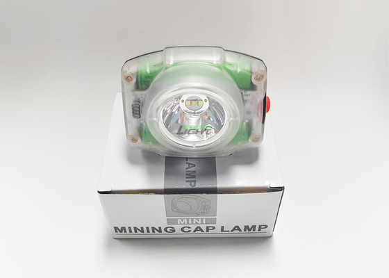 Krachtige Mini Mijnwerker Koplamp 3.5Ah 13000lux Helm Licht Ondergrondse Mijnwerker Cap Lamp 149g