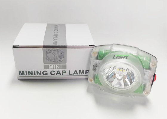 199g Compacte Waterdichte Led Helm Lamp Hoofdlamp voor Mijnwerkers 23000lux 4.4W Krachtige Mijnwerkerslamp