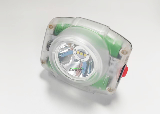 199g Compacte Waterdichte Led Helm Lamp Hoofdlamp voor Mijnwerkers 23000lux 4.4W Krachtige Mijnwerkerslamp