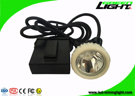 22hours Ondergrondse de Veiligheids Navulbare LEIDENE van de verlichtingstijd 6.6Ah Koplamp 4000 Lux With Colorful-PC Shell