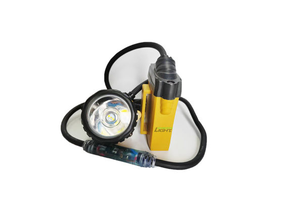 10.4Ah oplaadbare li-ion batterij mijnwerkershelm lamp IP68 waterdichte 3W mijnwerkerslamp met SOS-licht