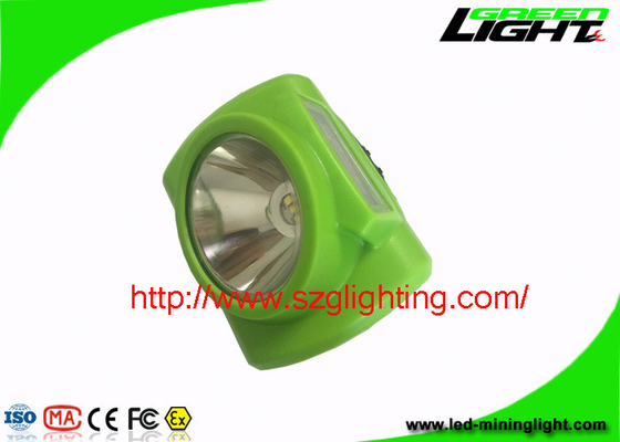van de LEIDENE van 3.7V 6.4Ah 480mA Verrichting Mijnbouw de Lichte Gemakkelijke Drukknop met Groene Kleur