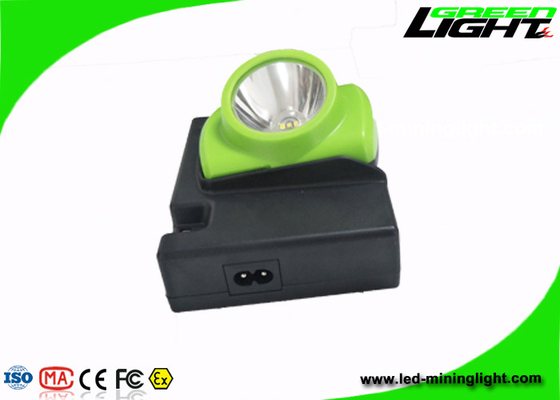 Het groene Kleuren15000lux van de Navulbare LEIDENE van de Capaciteits draadloze GLB Koplamp6.4ah Batterij licht van het de lamps.o.s. voor Mijnwerkersveiligheid