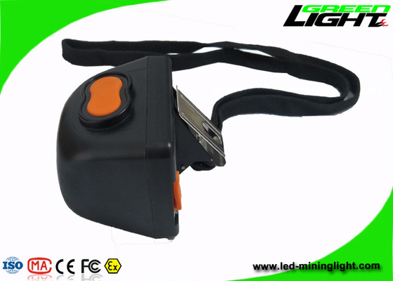 de LEIDENE van 5.7Ah 3.7v Mijnbouw steekt Hogere Helderheid 450mA met Oranje/Zwarte Kleur aan
