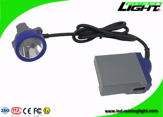 10000 Lux High Beightness Rechargeable Miners-Koplamp6.6ah Li - Ion Battery