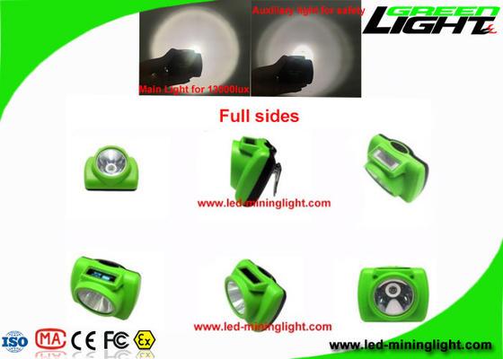 Super Heldere Navulbare LEIDENE Koplamp 6.8Ah 13000 Lux Safety For Mining Tunneling