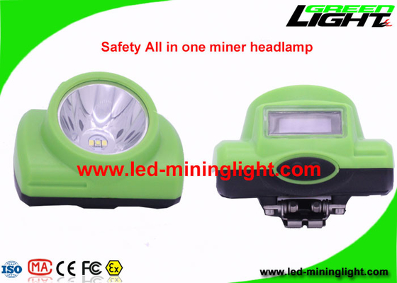 Super Heldere Navulbare LEIDENE Koplamp 6.8Ah 13000 Lux Safety For Mining Tunneling