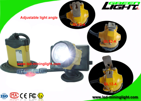De Lamp van 25000 Lux Waterproof Safety Coal Led-Mijnwerkersglb met het Licht van de Kabelflits