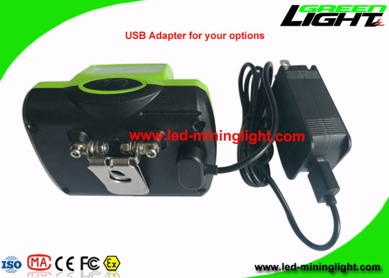 Harde Materiële Draadloze de Mijnbouwlichten 13000 Lux High Power Helmet Lamp 1.78W van PC