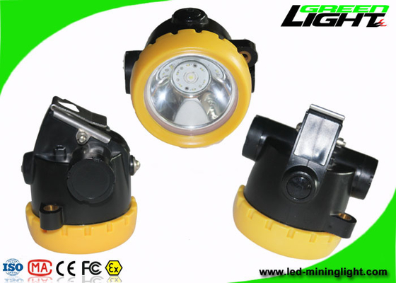 PC-Materiaal leidde de Draadloze Gele Dekking van Mijnbouwglb Lichten met Li 18650 - Ion Battery