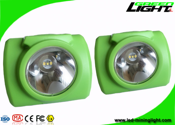 Draadloze Navulbare de Veiligheids Explosiebestendige 3.7V Groene Kleur van de Mijnwerkerskoplamp