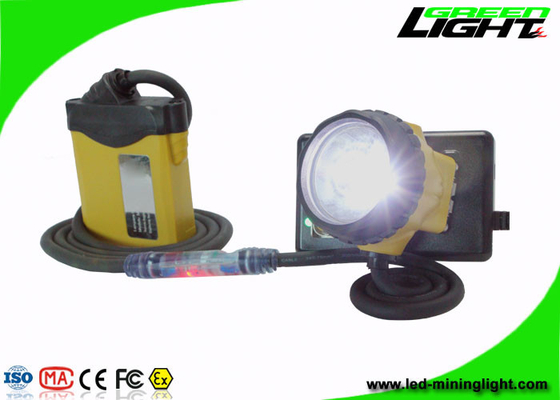 De anti Explosieve Batterij van Lux Illuminance With 10.4Ah van de Mijnwerkershelm Lichte 25000