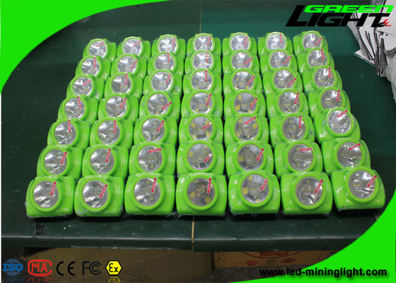 15000 Lux Mining Cap Lights-ABS het Materiële OLED van PC Scherm met Transparant Lichaam