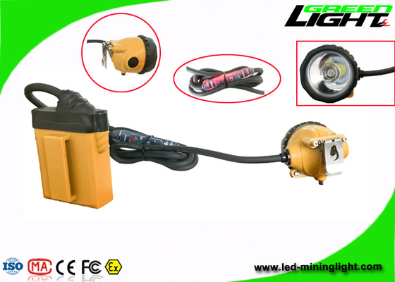 Licht van hoogte het Lichtheid Geleide Mijnwerkers, Navulbare de Mijnwerkerskoplamp IP68 van 25000lux