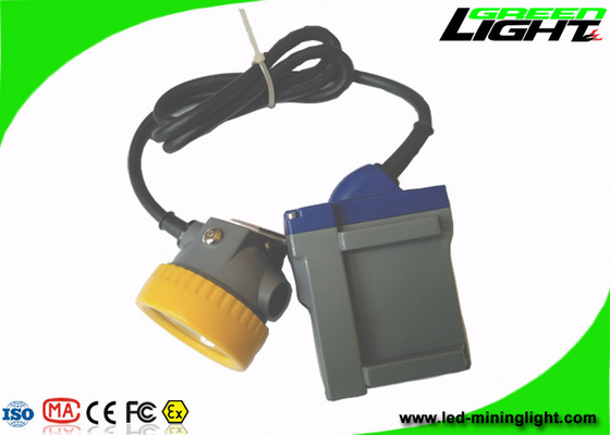 van de de Mijnbouw de Lichte 15000lux Hoge Straal van Li-Ionenbatterijkabels van 6.6Ah Geribde Vuurvaste Lamp