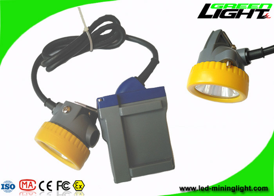van de de Mijnbouw de Lichte 15000lux Hoge Straal van Li-Ionenbatterijkabels van 6.6Ah Geribde Vuurvaste Lamp