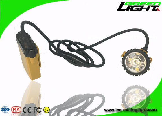 25000lux Cycli van de de Helm de Lichte IP68 Anti Explosieve 1200 Batterij van helderheidsmijnwerkers