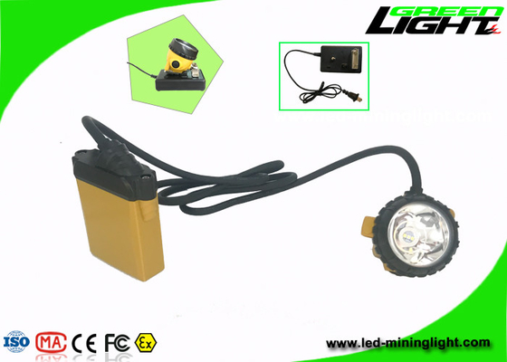 25000lux Cycli van de de Helm de Lichte IP68 Anti Explosieve 1200 Batterij van helderheidsmijnwerkers