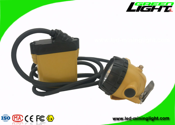 25000lux Cycli van de de Helm de Lichte IP68 Anti Explosieve 1200 Batterij van helderheidsmijnwerkers