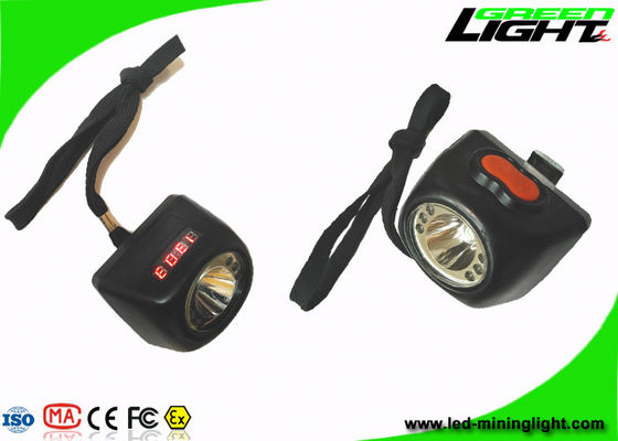 De geïntegreerde Draadloze van de het LEIDENE van Mijnbouwlichten CREE Lamp Digitale Schermhelm van 5.7Ah 8000lux