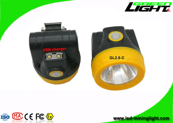 Waterdichte Lampen van de Mijnbouwglb van IP68 Draadloze 10000 ABS van Lux Materiaal met USB-Lader