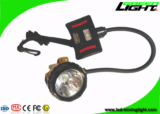 392g de lichtgewicht semi-Geribde GLB-Lampip68 van de Waterdichte LEIDENE Hoge Vuurvaste Straal Mijnbouwkoplamp 15000Lux 1.7W