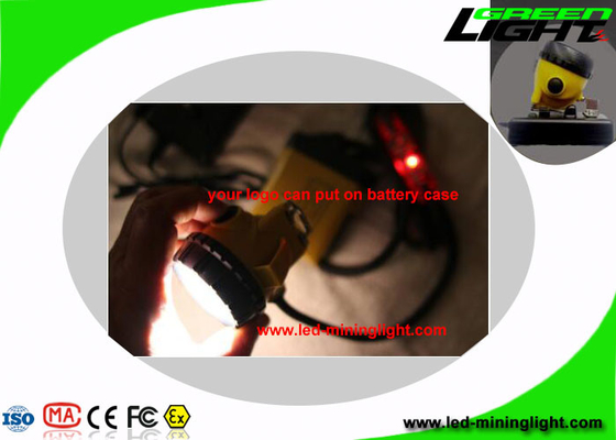Explosiebestendige Navulbare Geleide Koplamp 25000 Lux With Security Cable Flashlight