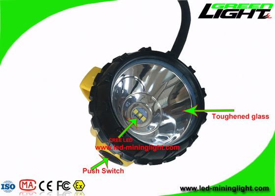 25000 Lux Underground Coal Mining Lights 3W Msha met S.O.S.flitslicht dat wordt goedgekeurd