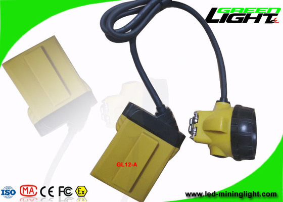 Ultra Heldere LEIDENE Mijnbouwkoplamp 10.4Ah IP68 met Lage de Machtswaarschuwing van het Kabels.o.s.