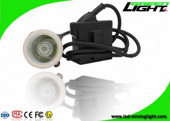 Van de hoge LEIDENE van Straal Geribde Cree de Batterijcapaciteit Mijnbouw Lichte Koplamp 10000lux 6.6Ah