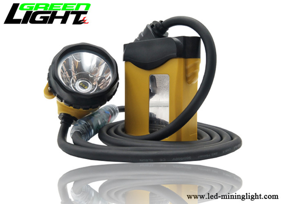 Van de Kop de Navulbare Mijnwerkers van de aluminiumverlichting Koplamp 25000lux IP68 CREE Light Source