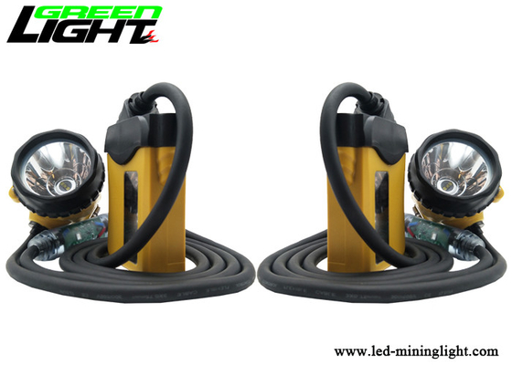 Van de Kop de Navulbare Mijnwerkers van de aluminiumverlichting Koplamp 25000lux IP68 CREE Light Source