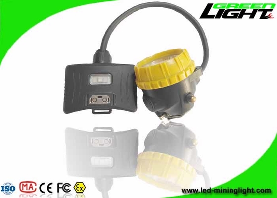 Semi Geribde Navulbare LEIDENE Koplamp15000lux 6.8Ah Grote Capaciteit IP68 1.7W