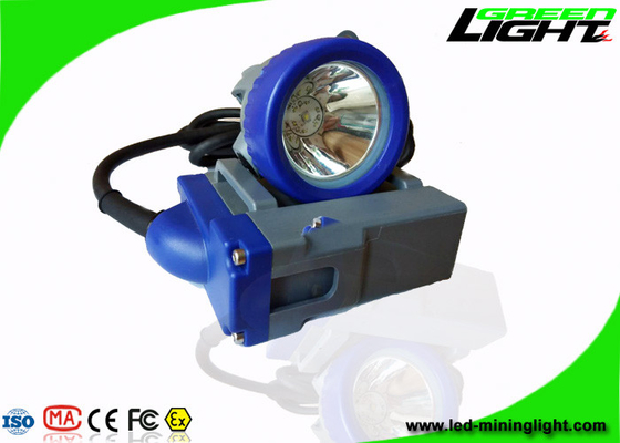 Het navulbare 6.6Ah Geleide Materiaal van de Lamp4000lux glt-7A Geribde IP68 PC van Mijnwerkersglb