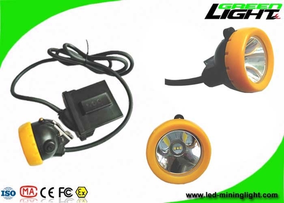 LEIDENE van de helmlamp Mijnbouw Lichte 6.6Ah Li - Ion Battery With 1000 Batterijcycli