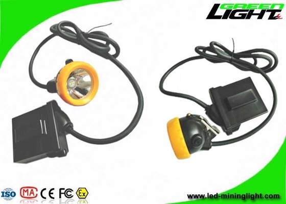 LEIDENE van de helmlamp Mijnbouw Lichte 6.6Ah Li - Ion Battery With 1000 Batterijcycli