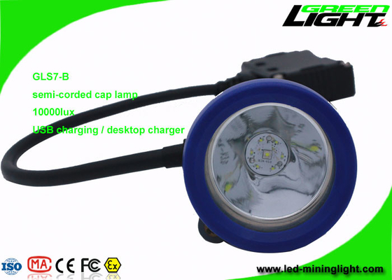 Semi - Geribde Mijnbouwglb Lichten 10000 Lux Compact Resistant With 1 Hoofdlicht 6 SMD