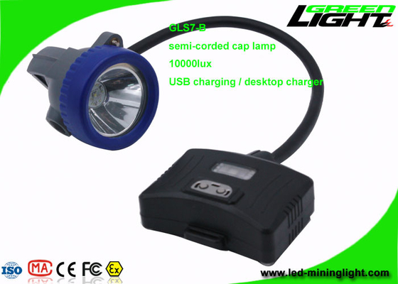 Semi - Geribde Mijnbouwglb Lichten 10000 Lux Compact Resistant With 1 Hoofdlicht 6 SMD