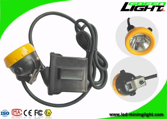 Schokbestendige Mijnwerker Hard Hat Light 10000lux met de Lage Functie van de Machtswaarschuwing