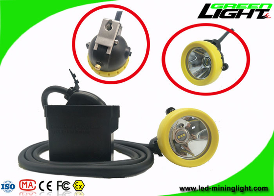 USB die Navulbare Mijnwerkerskoplamp 7.8Ah 10000lux belasten met Siliciumknoop GLB