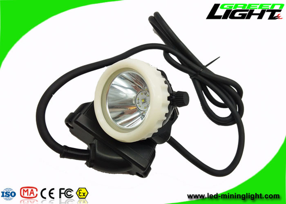 Hoog Straal Geleid Mijnwerkers Licht 10000lux 6.6Ah Lithium Waterdicht Ion Battery IP68