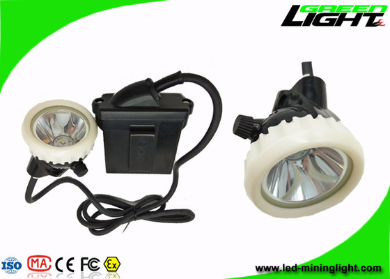 Hoog Straal Geleid Mijnwerkers Licht 10000lux 6.6Ah Lithium Waterdicht Ion Battery IP68