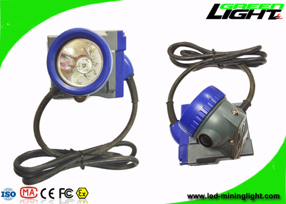 IP68 Li van Mijnwerkershard hat light 10000lux 6.6Ah - Ion Battery Anti Explosive