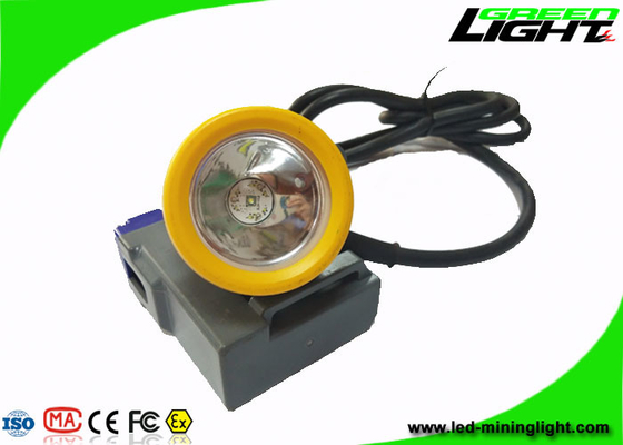 Van de de Koplamp15000lux Hoge Straal 6.6Ah van bouwvakkerMijnwerkers Navulbare Li - Ion Battery